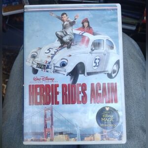 Disney Herbie Rides Again DVD - White and Blue